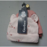 Set de Gorros 3pc NB Niña